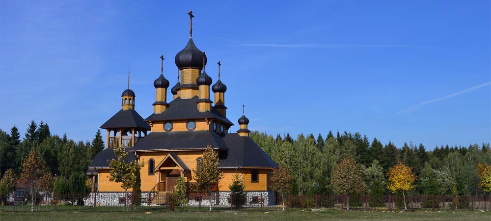 Деревянная церковь в Дудутках